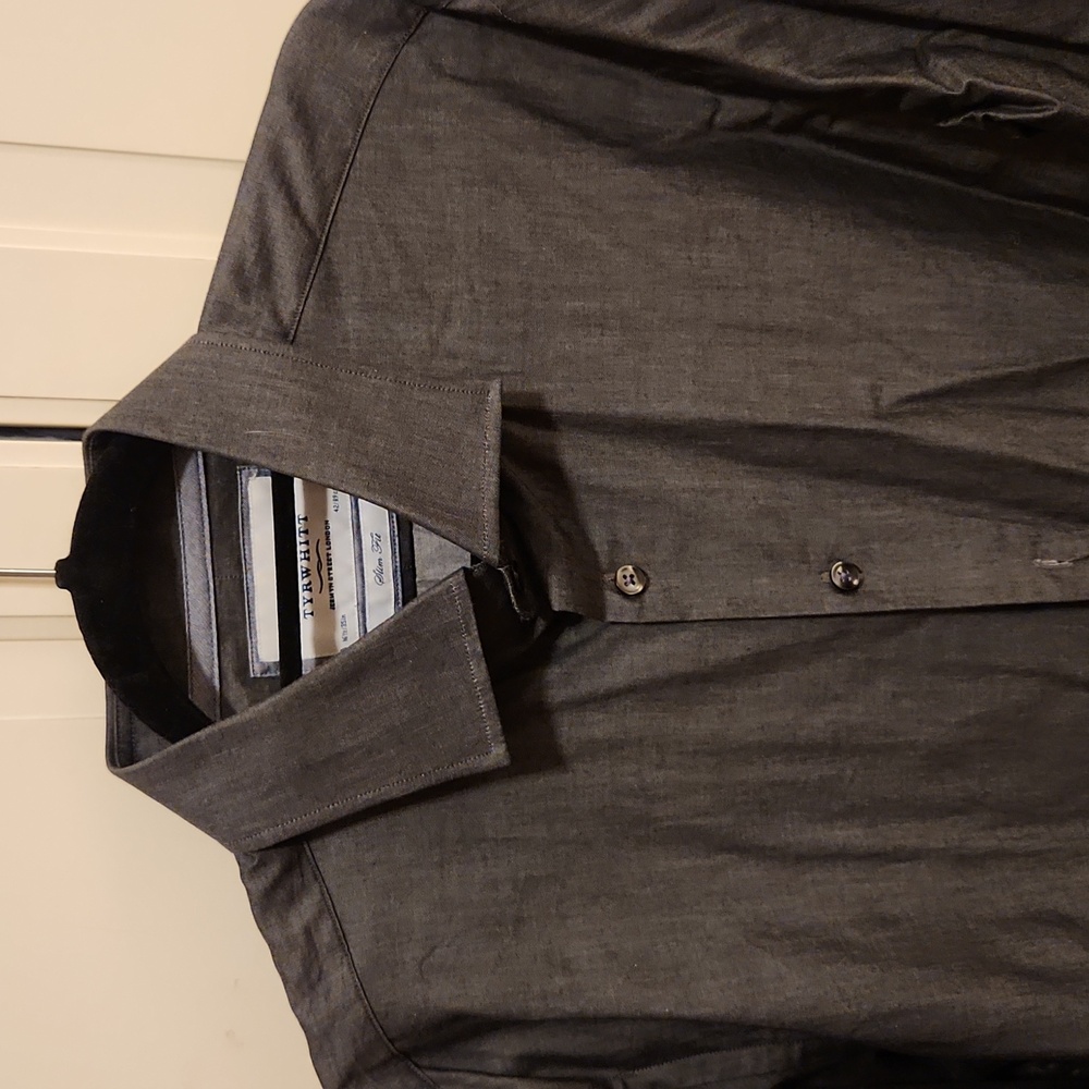 Charles Tyrwhitt Slim Fit Grey Shirt